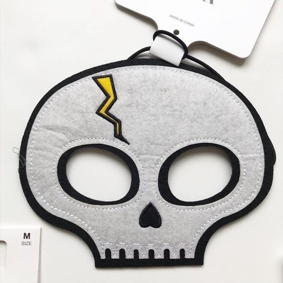 Zara NWT skeleton mask, gloves, shoe cover set M - Picture 3 of 7